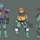 Illustration for article titled Michael Bay, take a cue from these Ninja Turtle designs